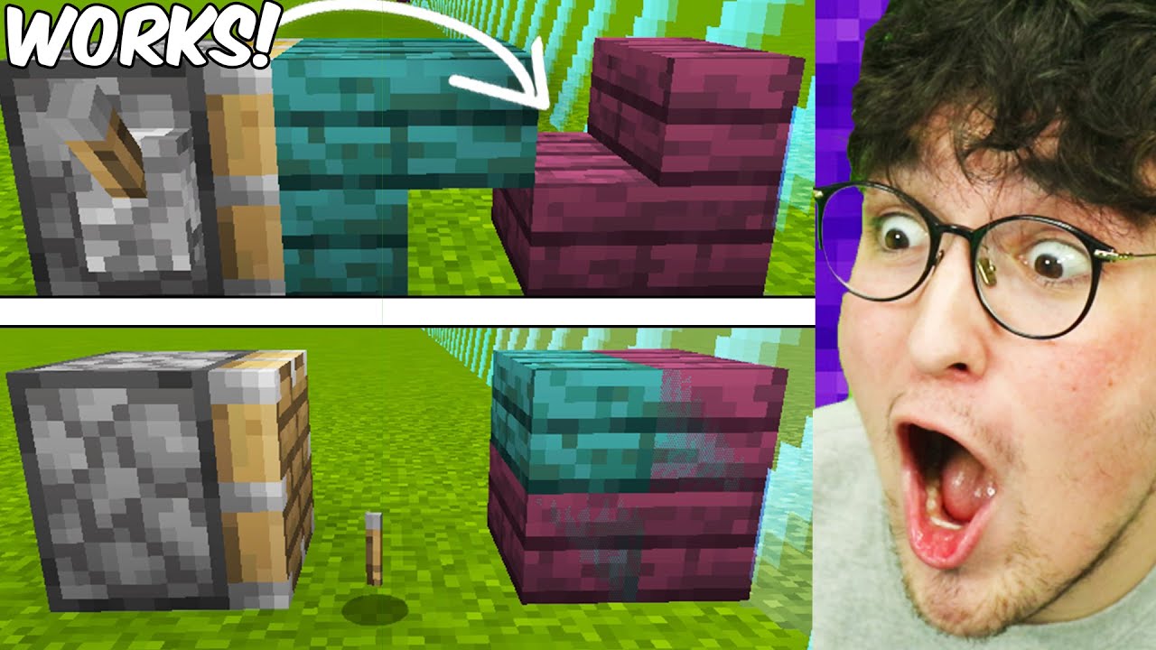 Testing Minecraft Hacks Testing 5 VIRAL Minecraft Hacks That Are GENIUS! - YouTube