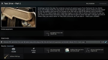 Tarkov Pve | Test Drive - Part 1 Tutorial