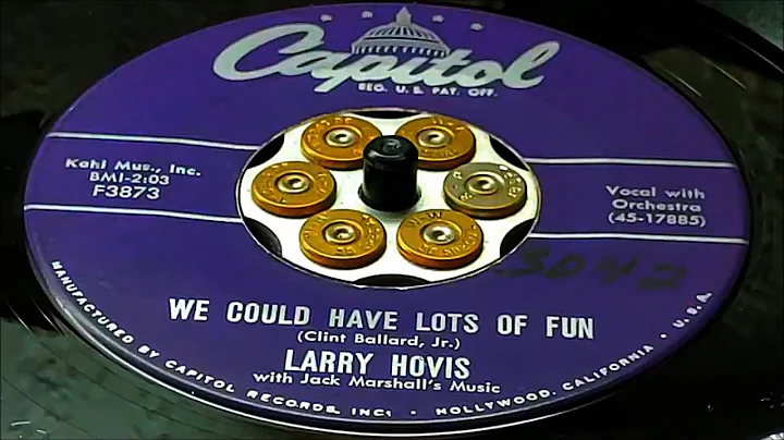 Larry Hovis - We Could Have Lots of Fun (1958)