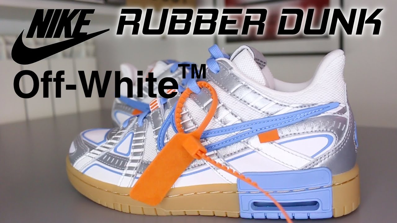 TOP o FLOP?! Nike Dunk Low RUBBER x Off-White - Unboxing & Recensione -  YouTube