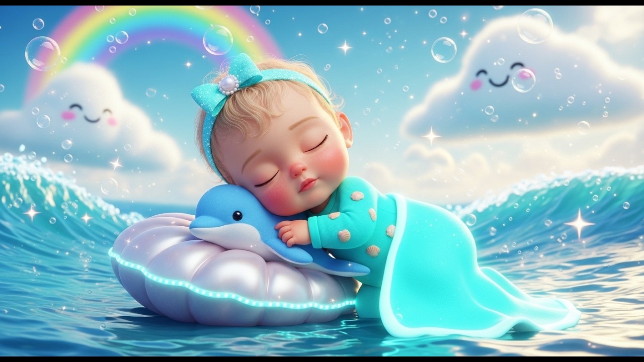 Baby Sleep Music💤Baby Sleep Instantly in 3 Minutes🎶Beat Insomnia Fast💖Mozart & Brahms Lullabies