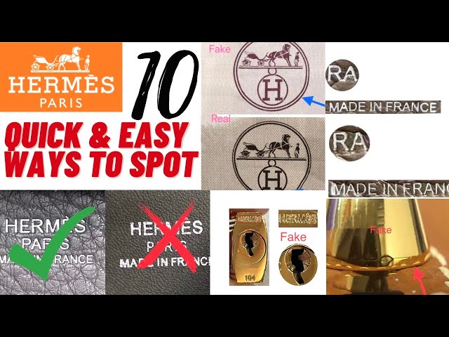 10 Easy & Quick Ways To Spot Fake Hermes Bags 