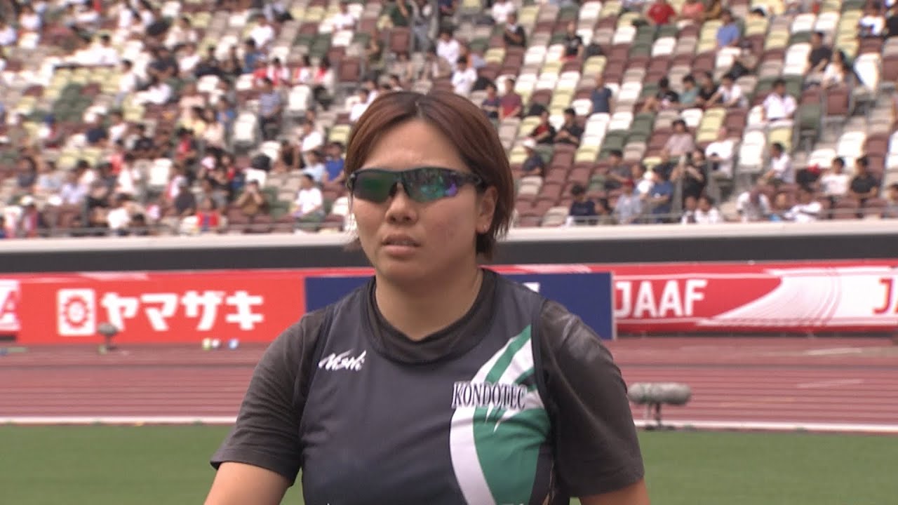 第109回日本選手権】女子 ハンマー投 決勝4位 ○藤本 咲良○ - YouTube