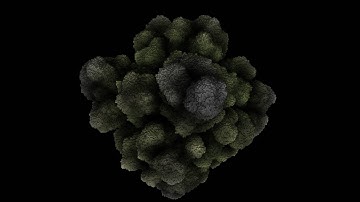 3D Diffusion-limited Aggregation (60 fps 4k)