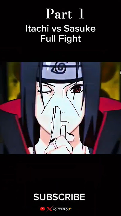 Part 1 Itachi vs Sasuke Full Fight Hindi #episode1 #naruto #itachiuchiha #itachi