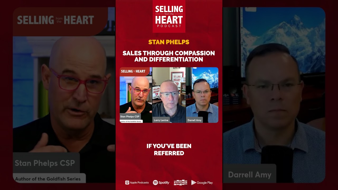 Sales through Compassion and Differentiation with Stan Phelps #reels Sales through Compassion and Differentiation with Stan Phelps #reels