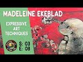 Expressive art techniques with madeleine ekeblad  flashback   colour in your life