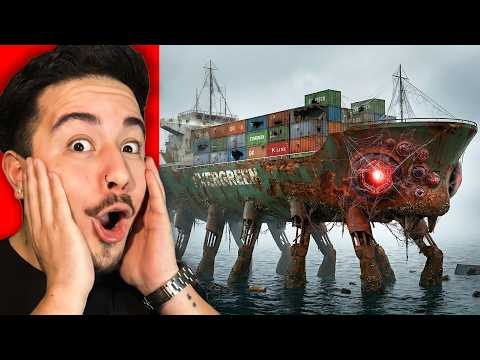 I FOUND ABANDONED CRABCRAFTCARRIER USS ABRAHAM LINCOLN SEA MONSTER..