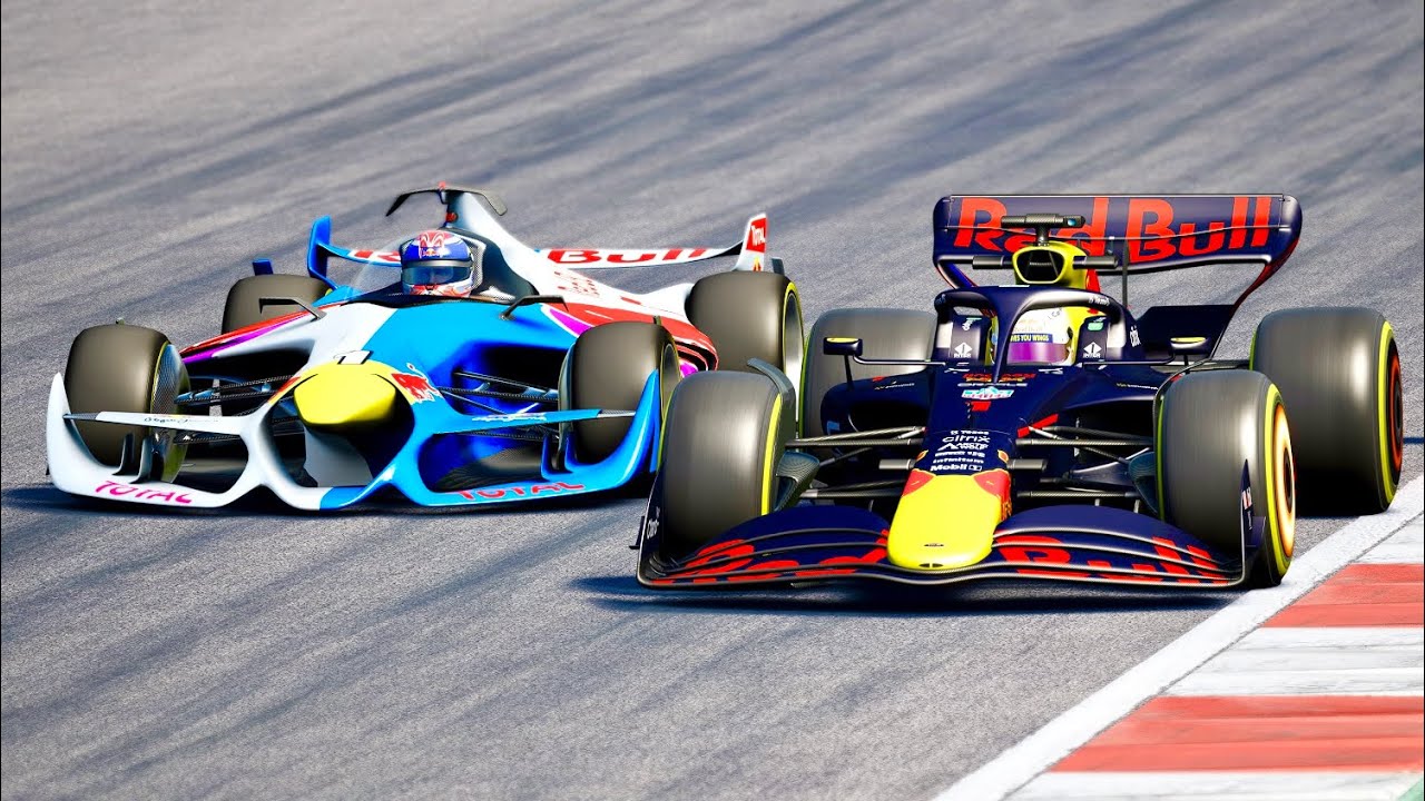 Red Bull F1 2022 vs Red Bull F1 2025 at - YouTube
