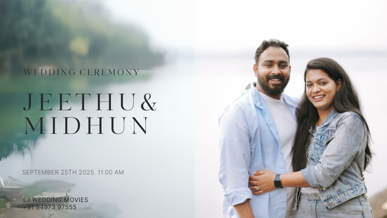 WEDDING CEREMONY. JEETHU & MIDHUN. 25-09-2025. 11:00 AM
