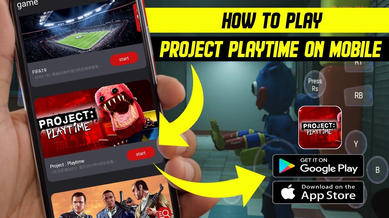 Project play на android