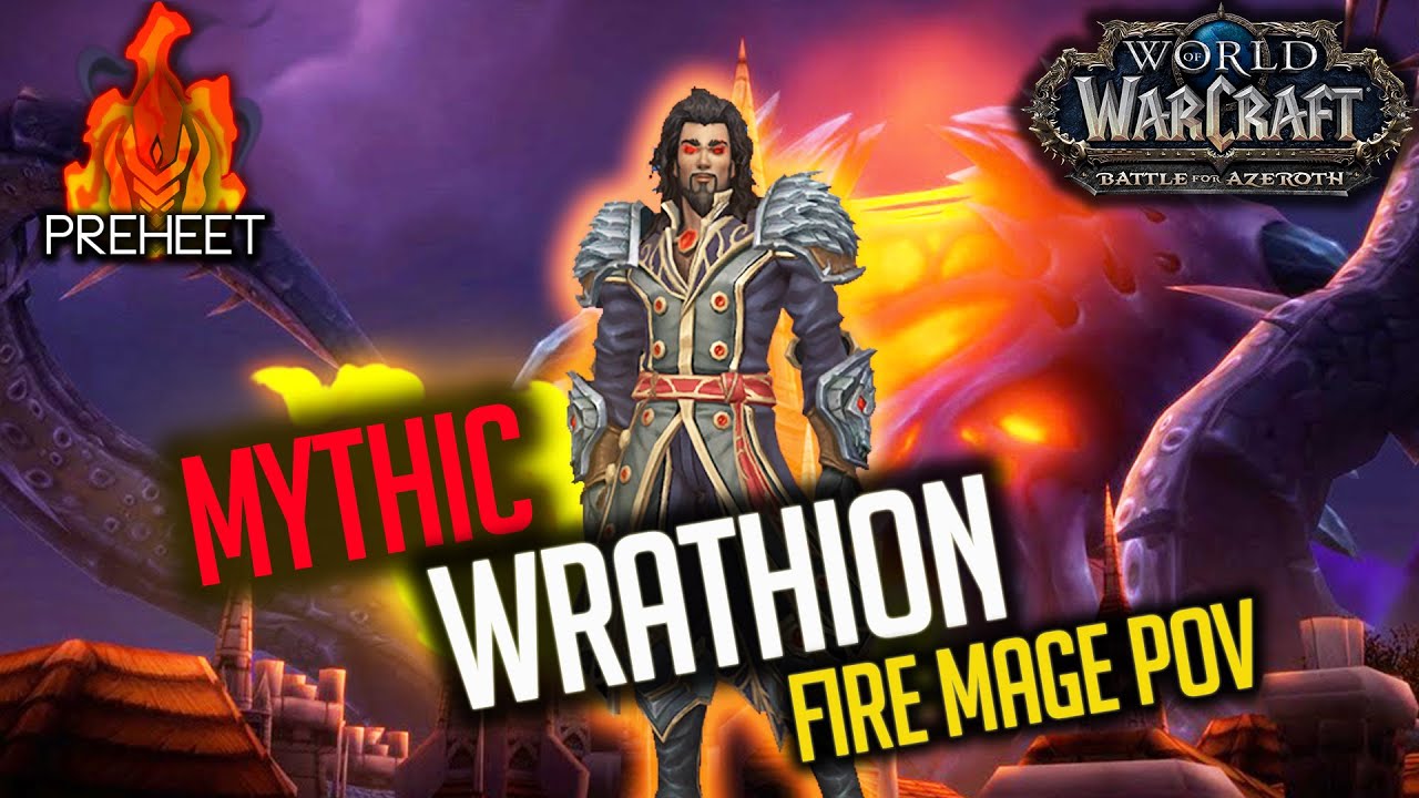 Mythic Wrathion - Fire Mage PoV - YouTube