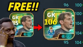 How to train Free Epic Iker Casillas in eFootball 2027 • 106 rated Iker Casillas Best Training Guide
