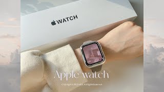 애플워치 SE 40mm 실버 언박싱⌚ · 애플워치 기능, 후기, 스트랩 | Apple watch se 40mm GPS Unboxing