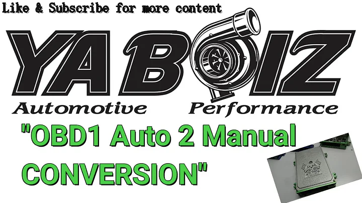 HONDA Automatic Ecu To Manual Ecu Conversion