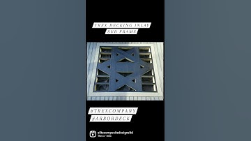 Trex Decking Inlay Sub-Structure