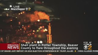 Shell says 'issue' at Beaver County plant leads to flaring