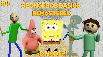 3D Spongebob?! | Spongebob Basics Remastered - 3D Mode Part 4