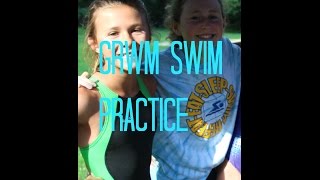 how we get ready for swim practice!🏊🏼💙