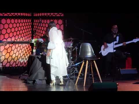 Melba Moore singing "Lean On Me", backed by The Unit Band directed by Keith Showtime Busey.