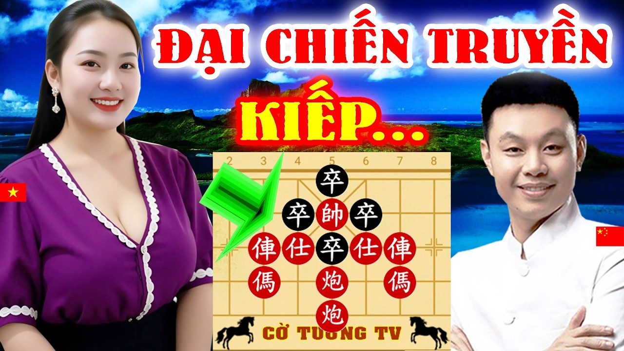 Ván Cờ ĐỘC ĐỊA Độc Chiêu PHẾ XE Cả TQ XÔN XAO