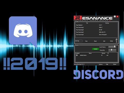 2019 SOUNDBOARD POUR DISCORD (FULL TUTORIAL)