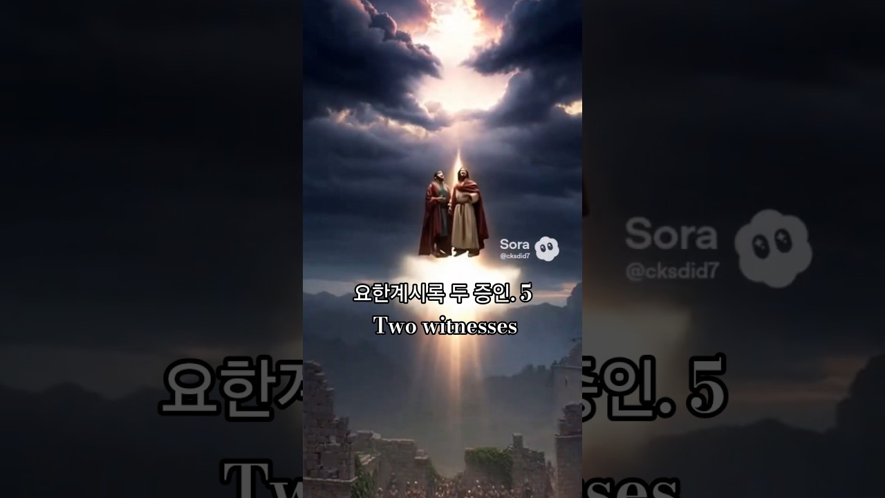 요한계시록 두 증인. two witnesses  