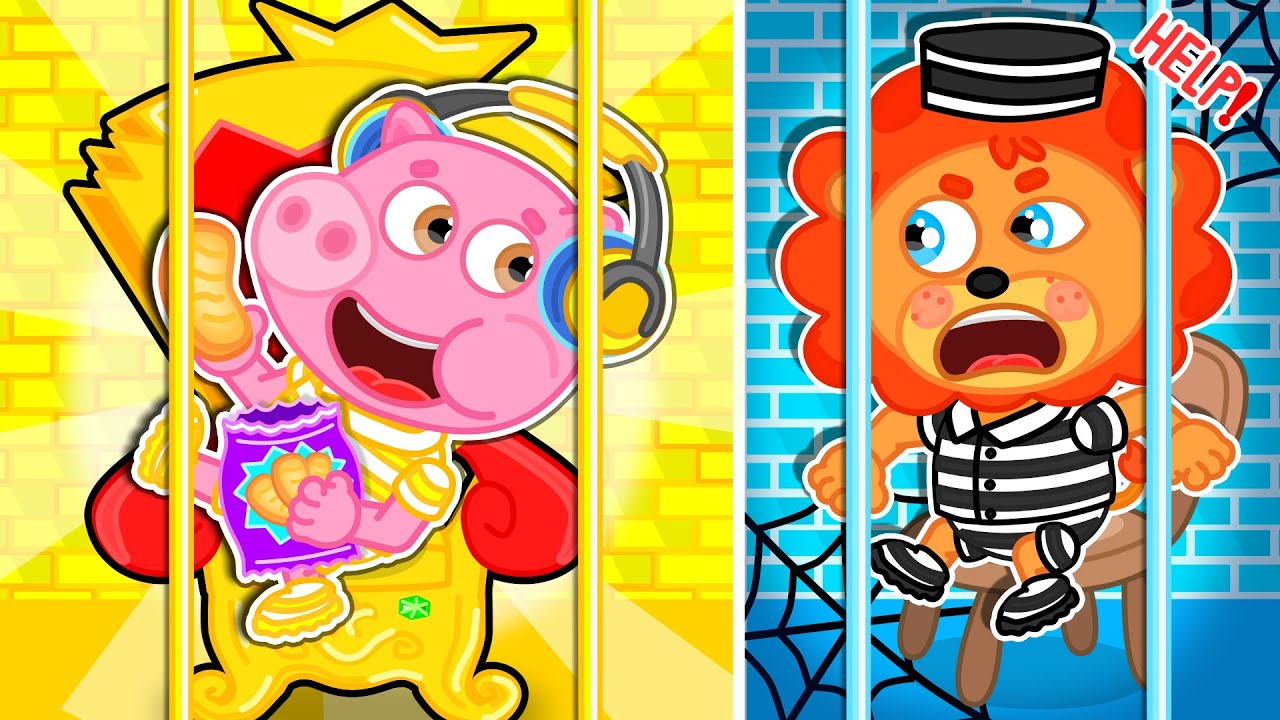 Маша и Леопольд. Богатый и бедный - Мультик для детей - Lion Family на русском