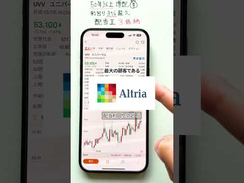 【50年以上増配&利回り３％超え】配当王３銘柄買ってみた💵
