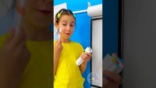 Create a Fun Art Wall for Kids with a DIY Easel 🎨 #KidsCrafts #FamilyFun