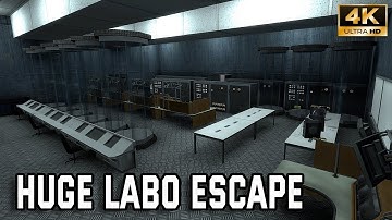 CS:GO Zombie Escape - ze_huge_labo_escape_b1_3 - on PSE [4K UHD]