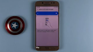 How to Swipe to Call or Send Message on Samsung J7 Pro Android 9 screenshot 1