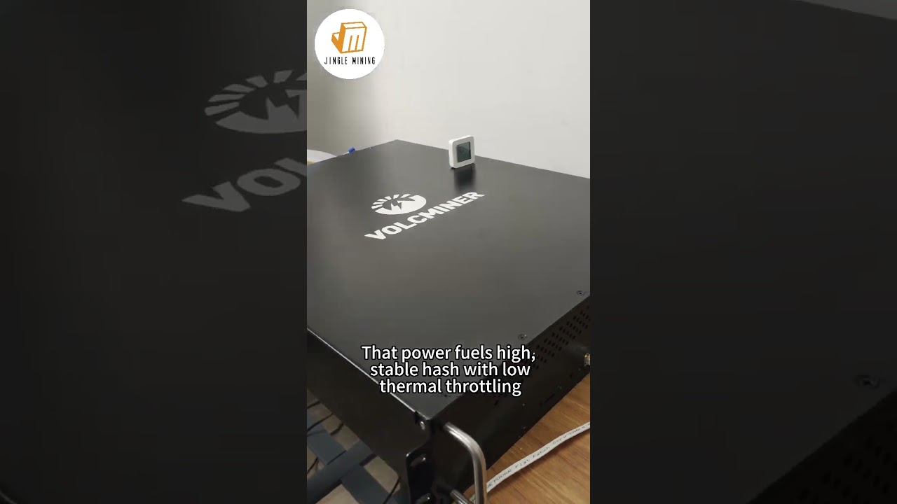 7600W Input, Maximum Output — VolcMiner D1 Hydro Smart Mining Solution 