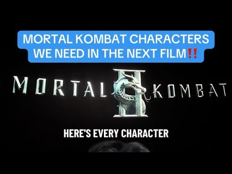 Mortal Kombat Characters That Need To Appear In Mortal Kombat 3!