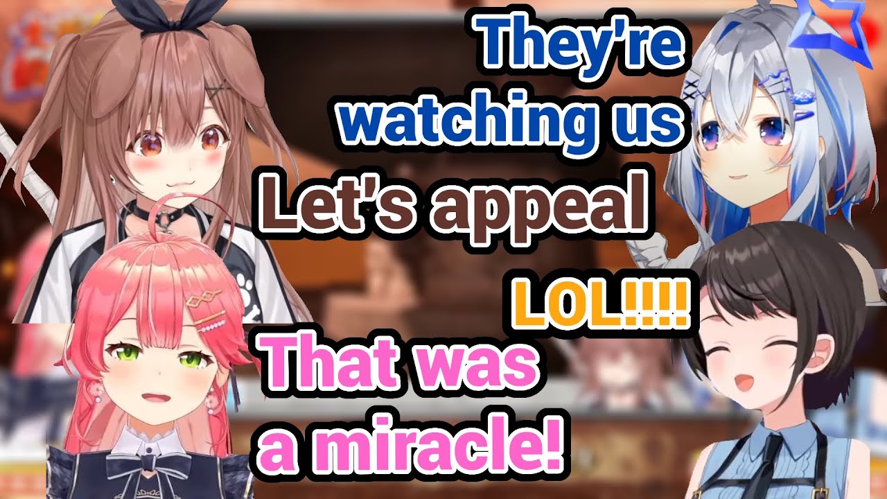 Korone and Kanata's Chaos POV Can't Stop Making Miko Subaru Laugh in Hololive Chained Together!!!