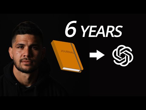 I put 6 years of journals into ChatGpt.