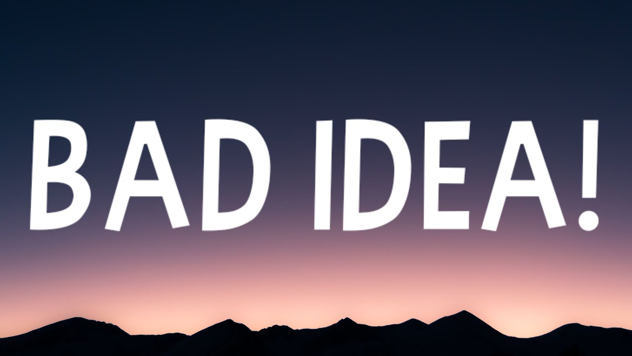 girl in red bad idea! (Lyrics) YouTube