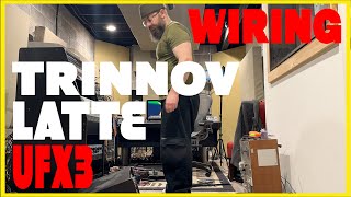 Wiring the Trinnov, JCF Latte, and RME UFX3 in the New Studio!