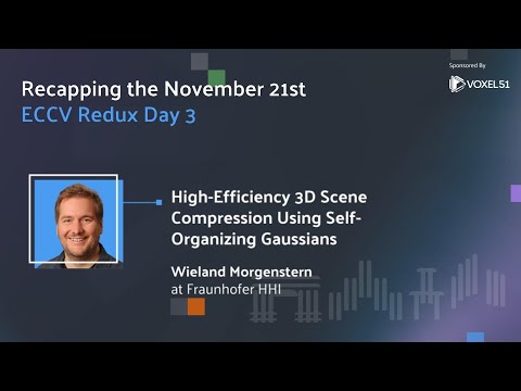 Self-Organizing Gaussians - ECCV 2024 Redux Series