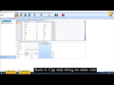 Hướng dẫn cài đặt và sử dụng phần mềm chấm công TicoH (Bản Access)