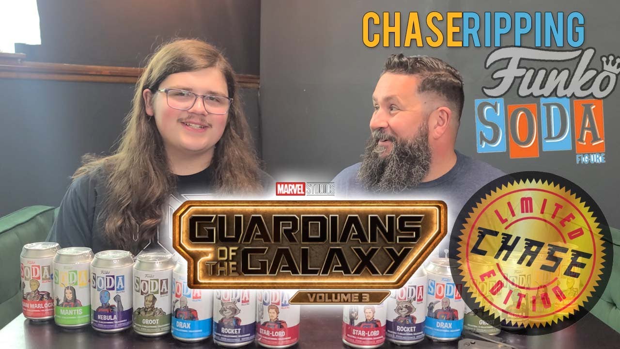 Ripping open all of the Guardians of the Galaxy Funko Sodas & Chasing Grails
