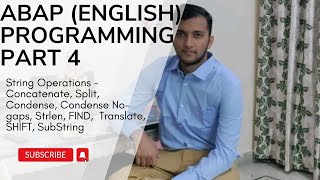 E3.4  String Operations in ABAP