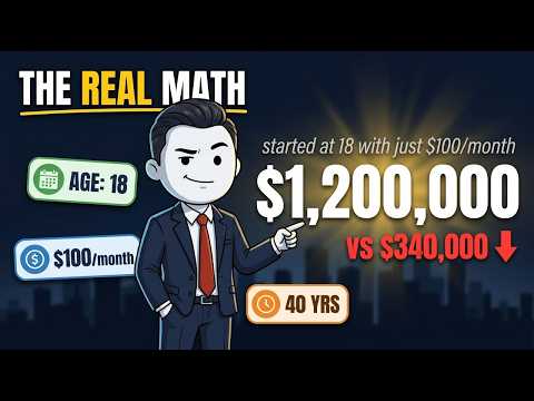Your Life If You Start Investing at 18 vs 30 The Real Math.