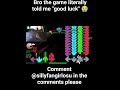FNF MOD LITERALLY TOLD ME "good luck" 😭 @SillyFangirlosu