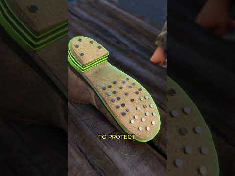 Soldiers Drill Metal Nails in Their Boots 👟