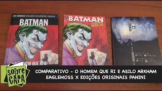 Comparativo O Homem Que Ri E Asilo Arkham Eaglemoss X Panini Youtube