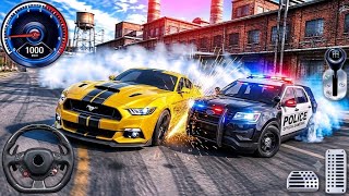 Police Car Chase Drift Simulator 3D - Real Cop Cars Driving Multi-Storey - Android GamePlay screenshot 5