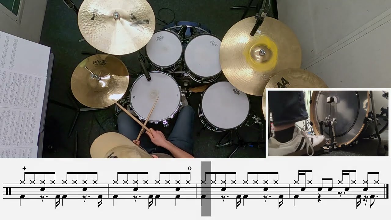 John Mayer - Neon Drum Cover (with Transcription)