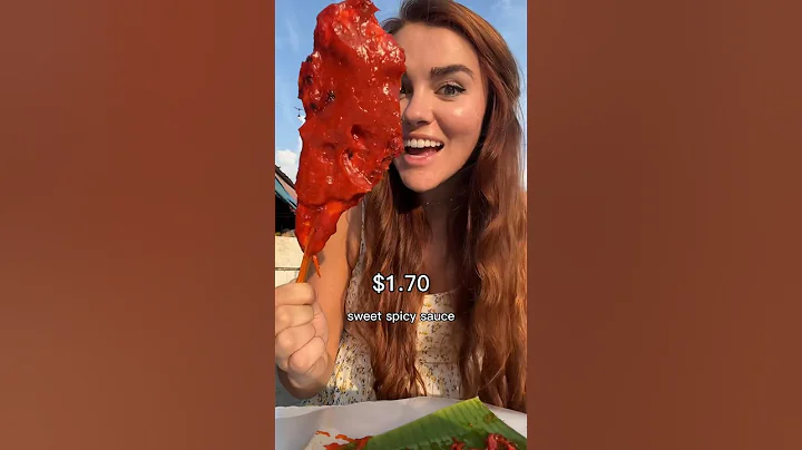 What I ate at a night market in Thailand! #foodie #thailand #streetfood #eating #nightmarket #shorts