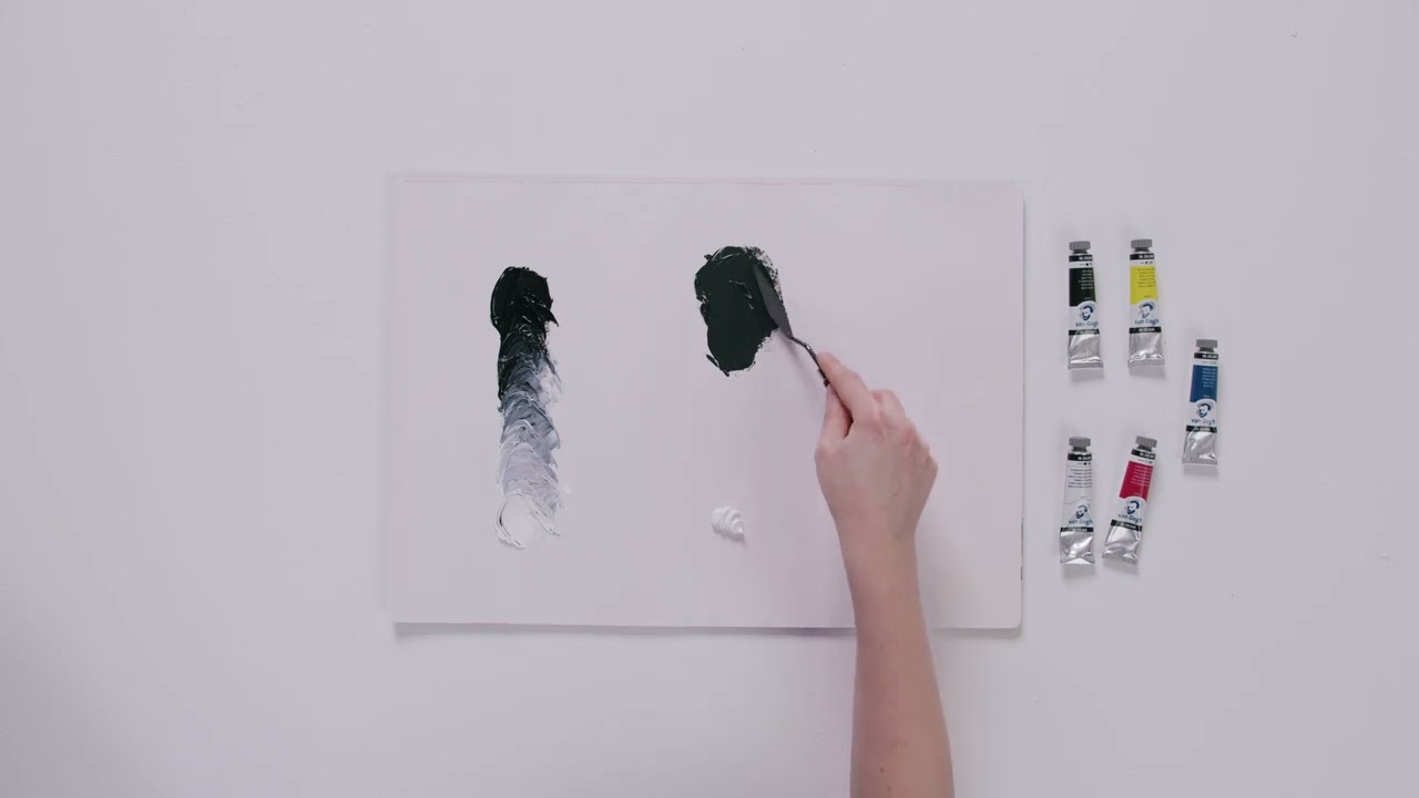 Primary Oil Colour Mixing | Royal Talens | Van Gogh |